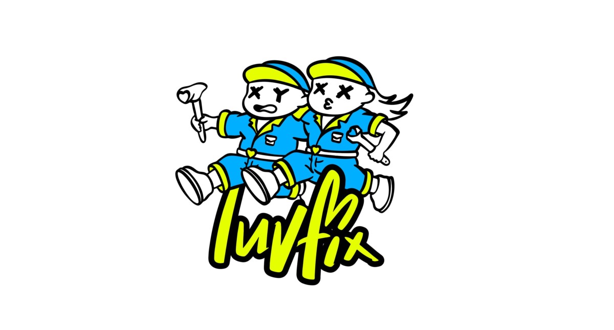 정비공 컨셉의 러브픽스 캐릭터