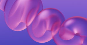 따뜻한 햇살 아래 투명한 유리 구슬 속에서 빛 입자들이 퍼져나가는 추상적인 사진. 관계의 만족도를 결정하는 성관계주기와 행복 호르몬의 분비 과정을 시각화했습니다.